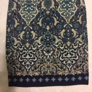 Patterned Knit Skirt